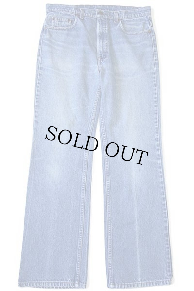 画像2: 80s USA製 Levi'sリーバイス 517 デニムパンツ w36 L33★36 ブーツカット (2)