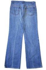 画像3: 80s USA製 Levi'sリーバイス 517 デニムパンツ w36 L33★36 ブーツカット (3)