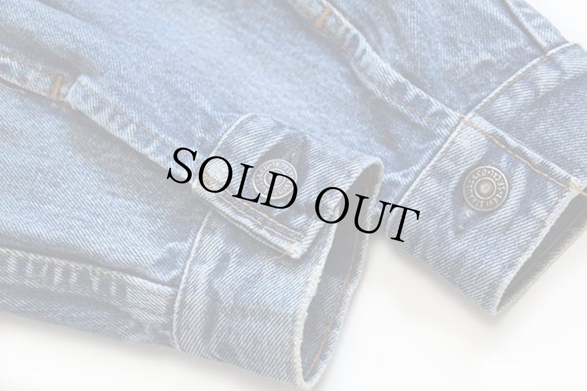 画像7: 80s カナダ製 Levi'sリーバイス 70706 デニムジャケット 4ポケット ボーイズ18 (7)