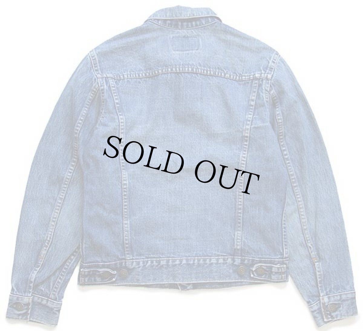 画像2: 80s カナダ製 Levi'sリーバイス 70706 デニムジャケット 4ポケット ボーイズ18 (2)