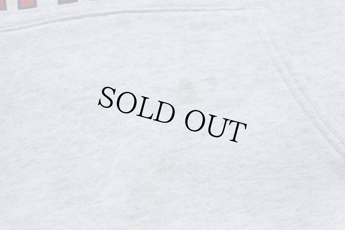 画像6: 80s USA製 NFL NEW YORK GIANTS アメフト スウェットパーカー 杢ライトグレー XL (6)