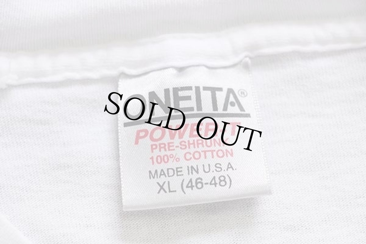 画像4: 80s USA製 GOING TO THE SUN GLACIER PARK アート コットン 長袖Tシャツ 白 XL (4)