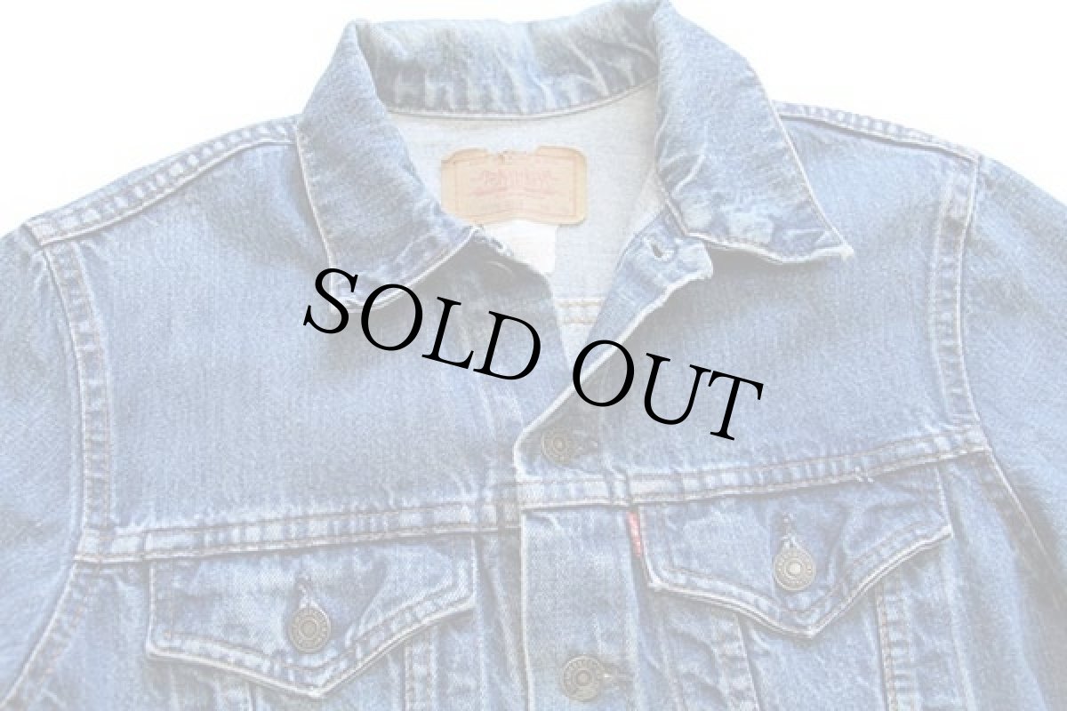 画像3: 80s カナダ製 Levi'sリーバイス 70706 デニムジャケット 4ポケット ボーイズ18 (3)