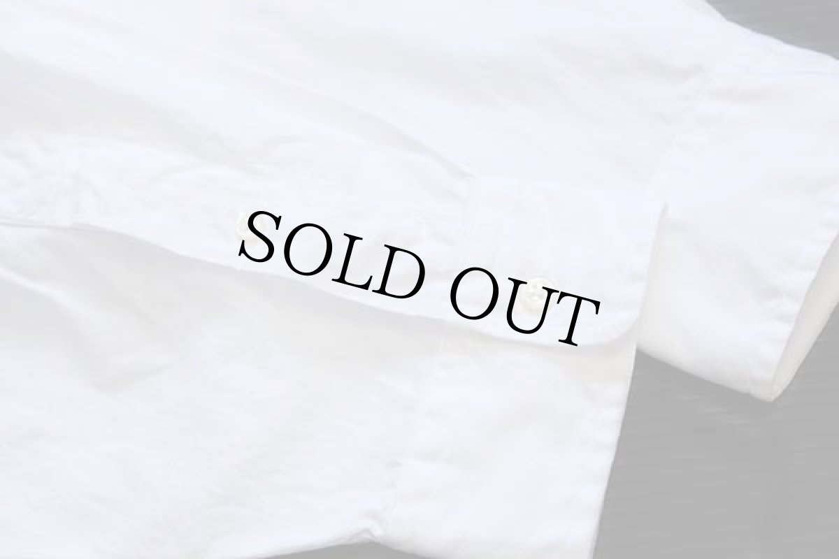 画像6: 90s ラルフローレン ワンポイント ボタンダウン ピンポイント オックスフォード コットンシャツ 白 17-34 (6)