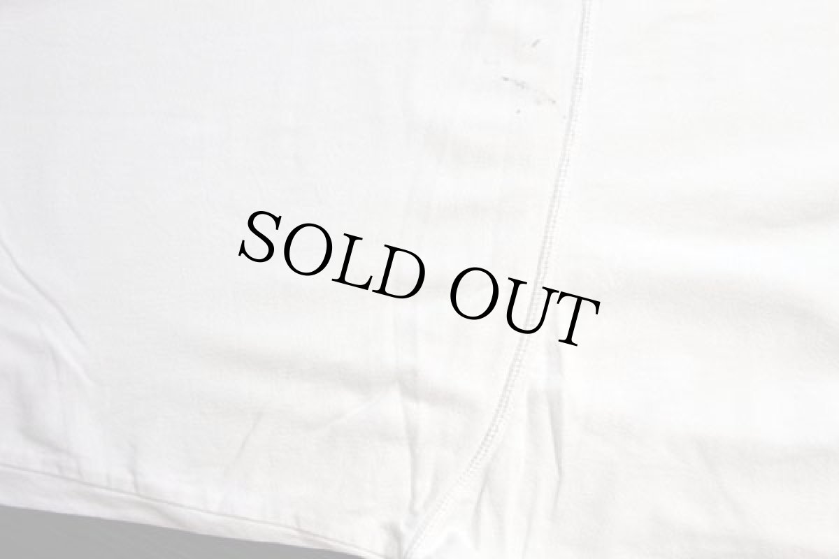 画像6: 90s Levi'sリーバイス ヘンリーネック コットン 長袖Tシャツ 白 L (6)