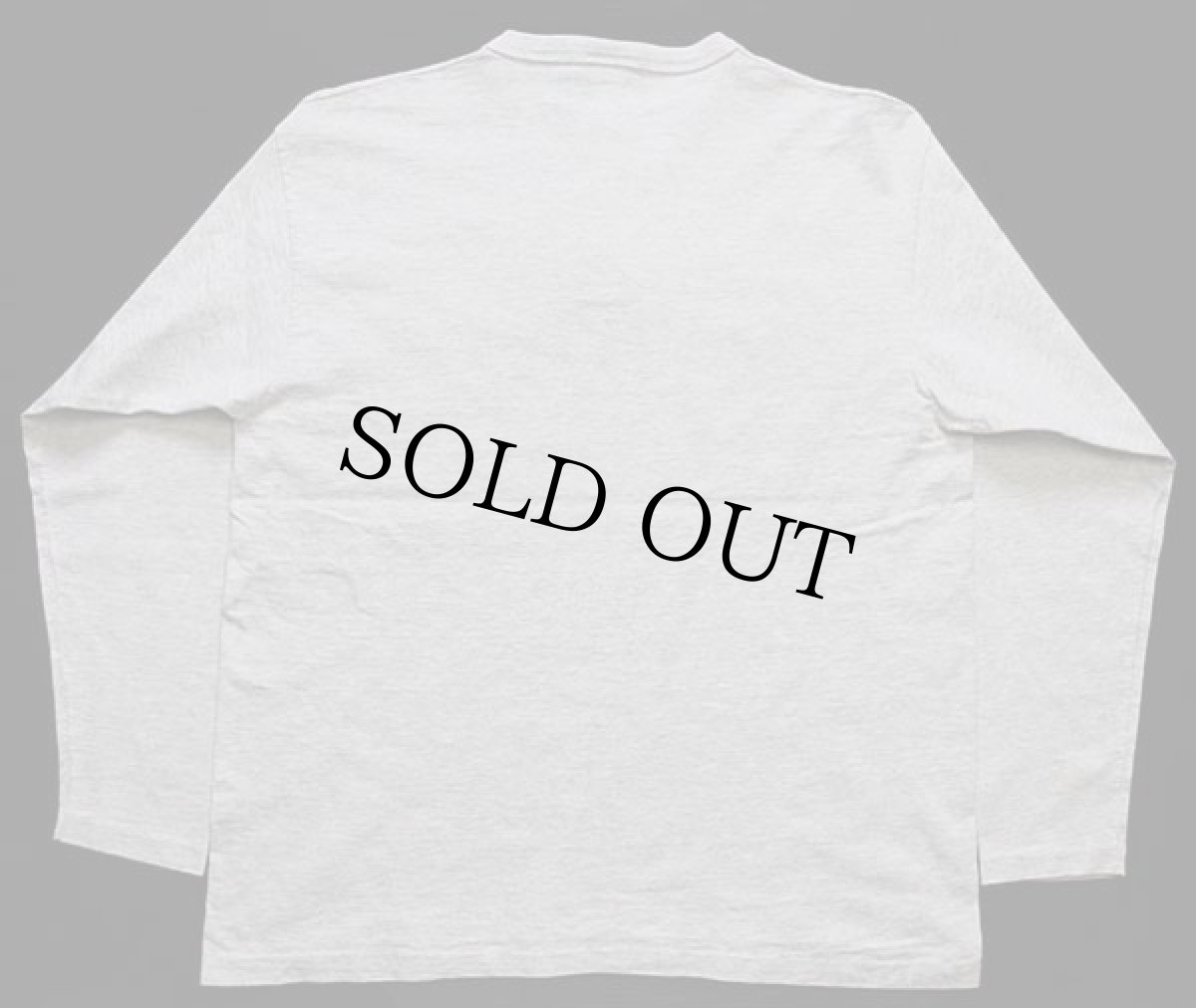 画像2: 00s HARLEY-DAVIDSON ハーレー ダビッドソン ロゴ刺繍 ヘンリーネック コットン 長袖Tシャツ オートミール XL (2)