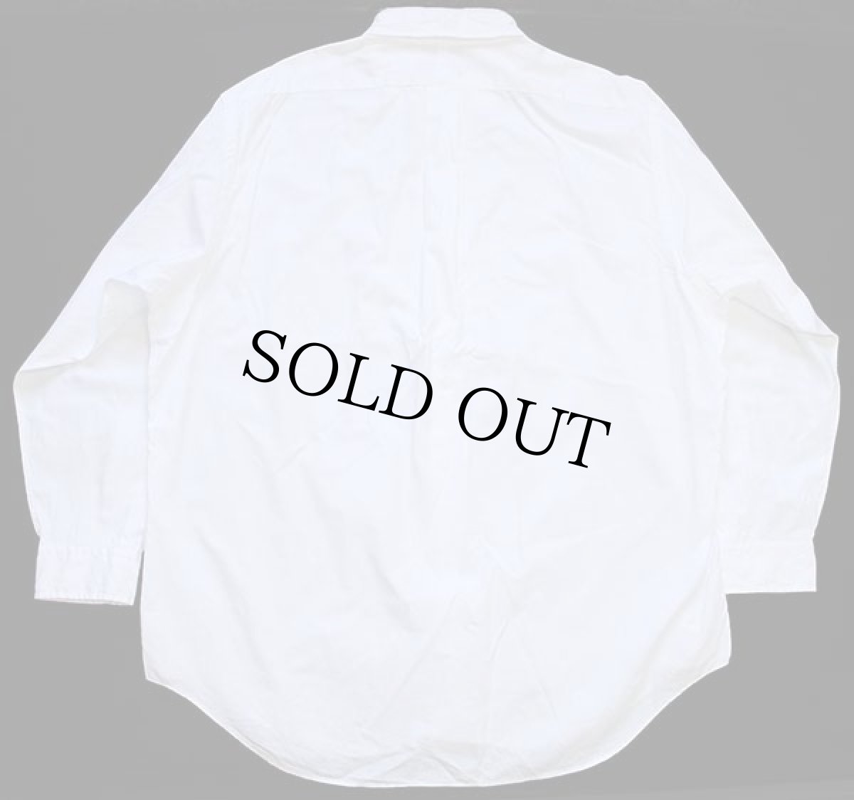 画像2: 90s ラルフローレン ワンポイント ボタンダウン ピンポイント オックスフォード コットンシャツ 白 17-34 (2)