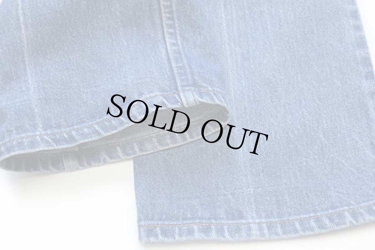 画像9: 80s USA製 Levi'sリーバイス 519 デニムパンツ w33 (9)