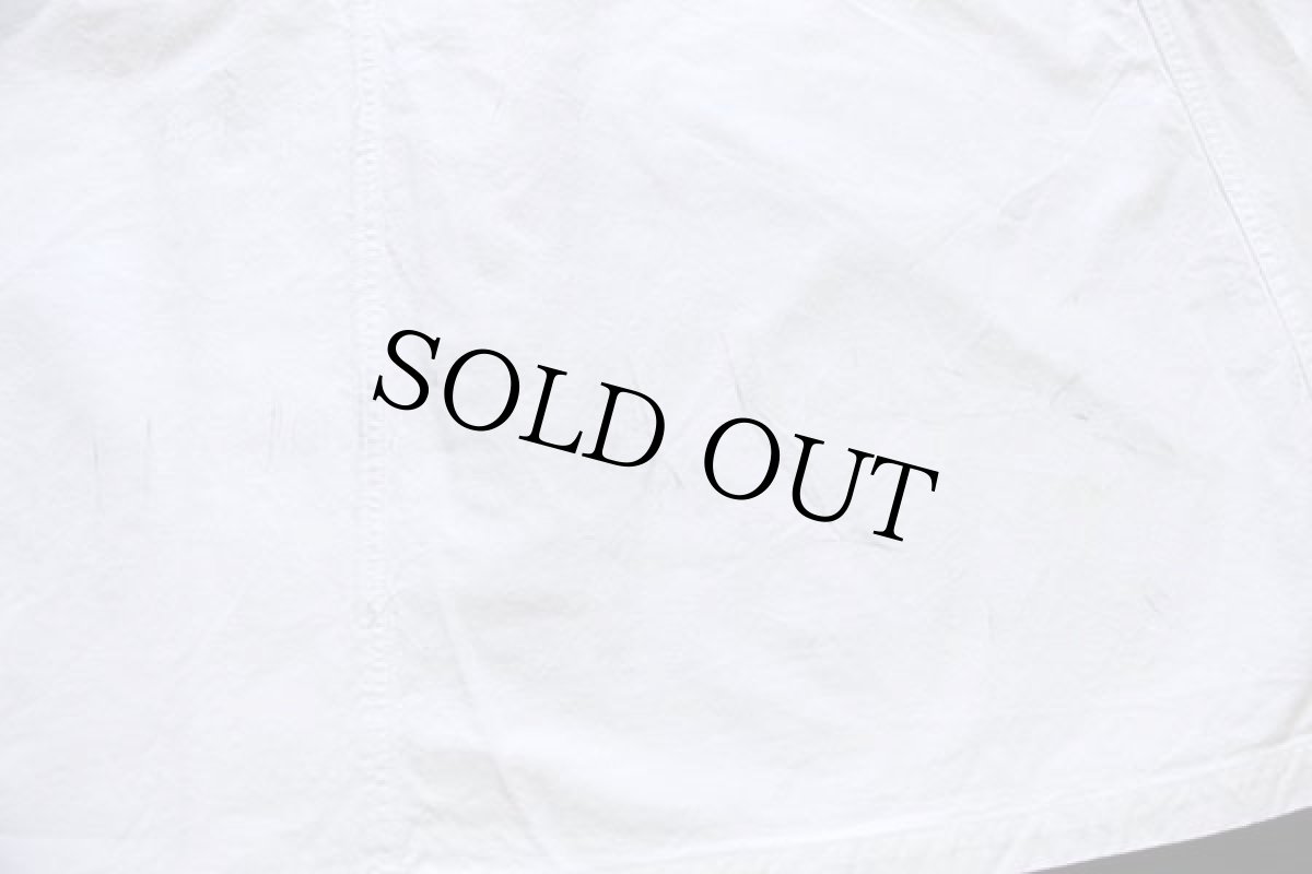 画像5: ビンテージ イタリア軍 コットン スノーカモ パーカー 白★モッズコート (5)