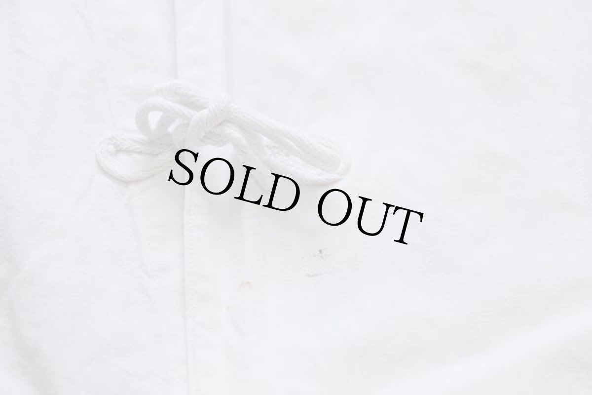 画像4: ビンテージ イタリア軍 コットン スノーカモ パーカー 白★モッズコート (4)