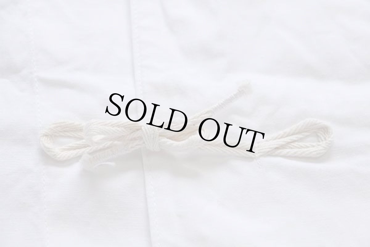 画像4: デッドストック★ビンテージ イタリア軍 コットン スノーカモ パーカー 白★C モッズコート (4)