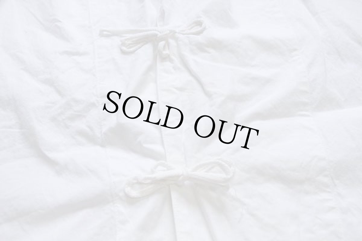 画像5: デッドストック★ビンテージ イタリア軍 コットン スノーカモ パーカー 白 2★B モッズコート (5)