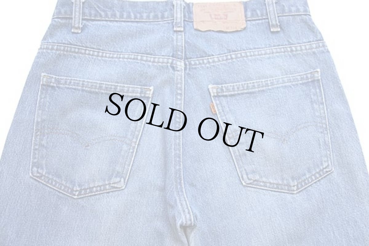 画像5: 80s USA製 Levi'sリーバイス 519 デニムパンツ w33 (5)