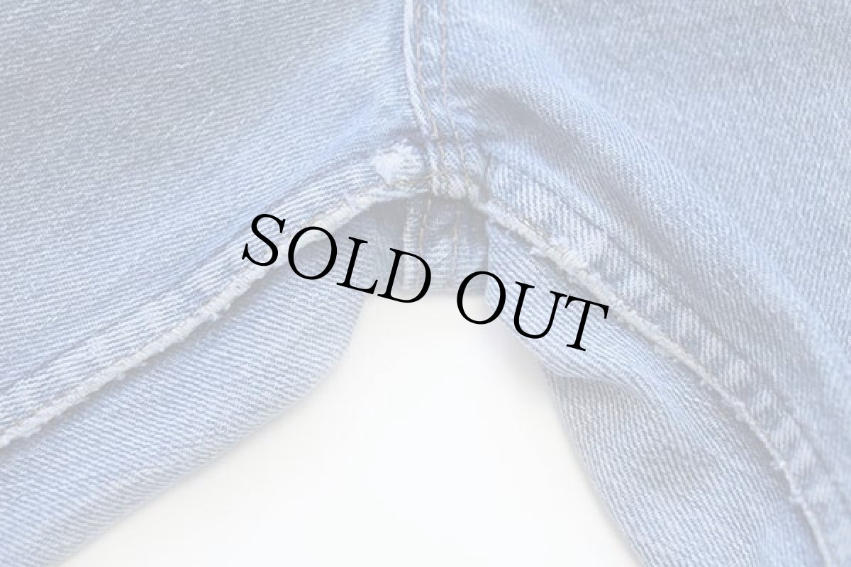 画像8: 80s USA製 Levi'sリーバイス 519 デニムパンツ w33 (8)