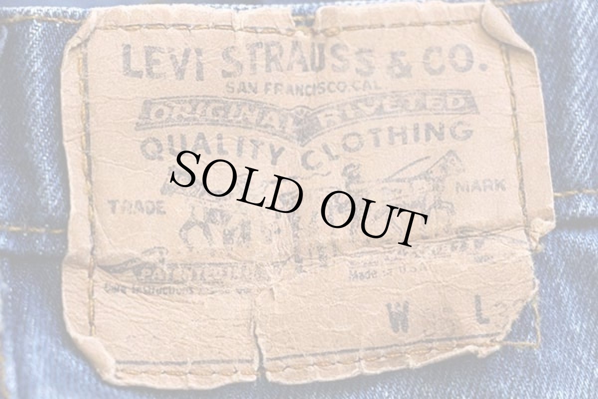 画像6: 80s USA製 Levi'sリーバイス 517 デニムパンツ w36★ブーツカット (6)