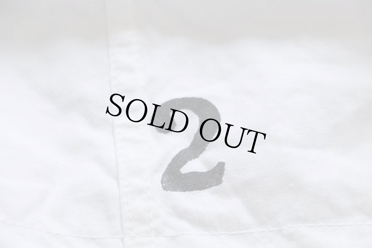 画像4: デッドストック★ビンテージ イタリア軍 コットン スノーカモ パーカー 白 2★B モッズコート (4)