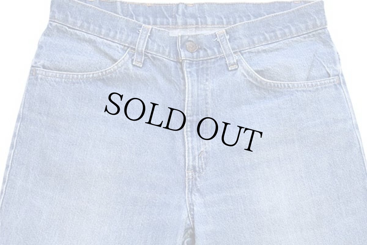 画像4: 80s USA製 Levi'sリーバイス 519 デニムパンツ w33 (4)