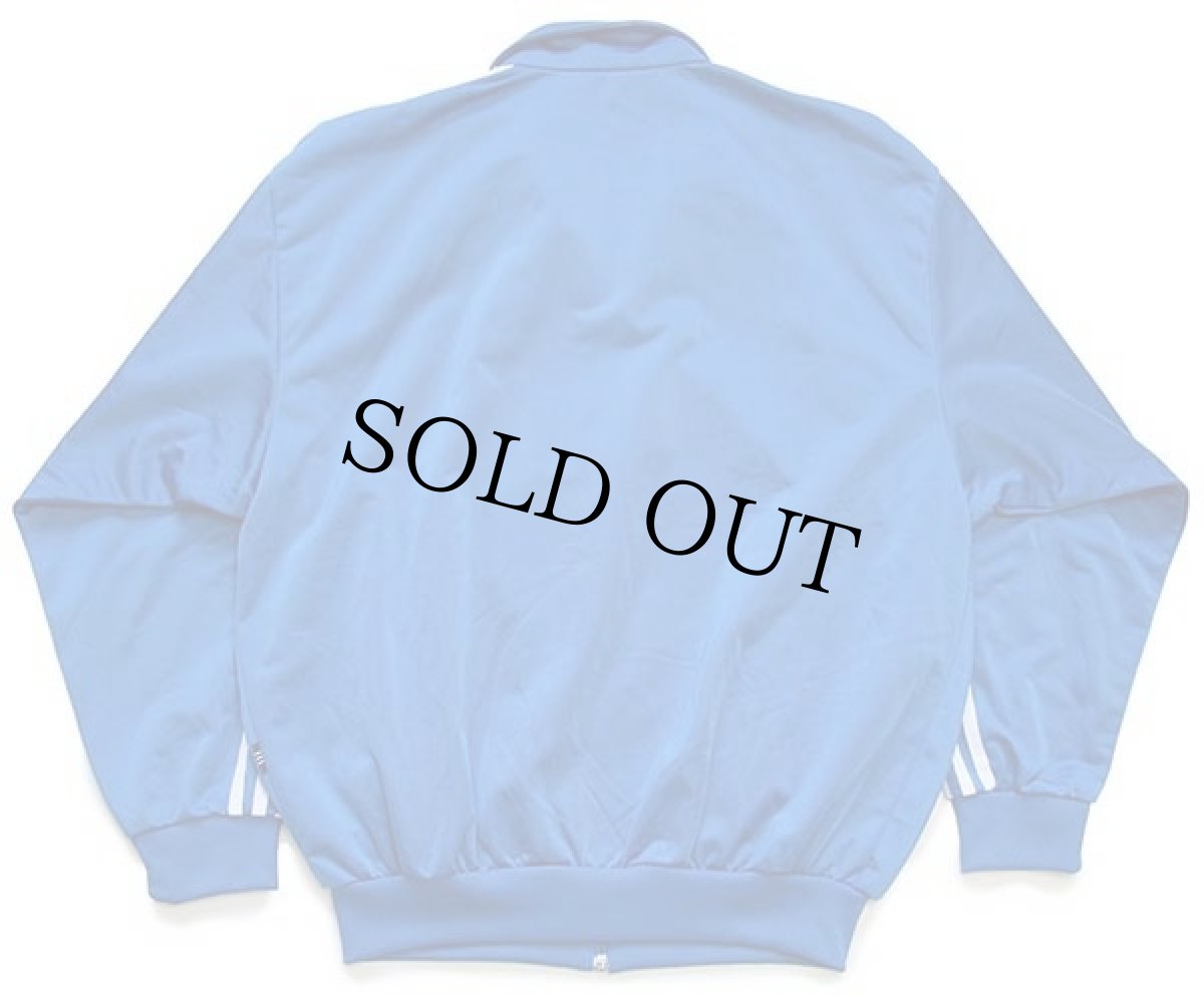 画像2: adidasアディダス トレフォイル ロゴ刺繍 トラックジャケット 青×白 S★ジャージ (2)