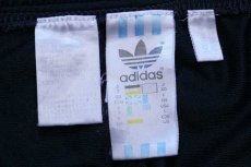 画像6: 90s adidasアディダス トレフォイル ロゴ刺繍 トラックパンツ 紺×水色 L★ジャージ (6)