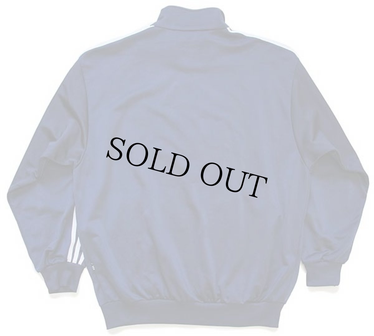 画像2: adidasアディダス トレフォイル ロゴ刺繍 トラックジャケット 紺×白 S★ジャージ (2)