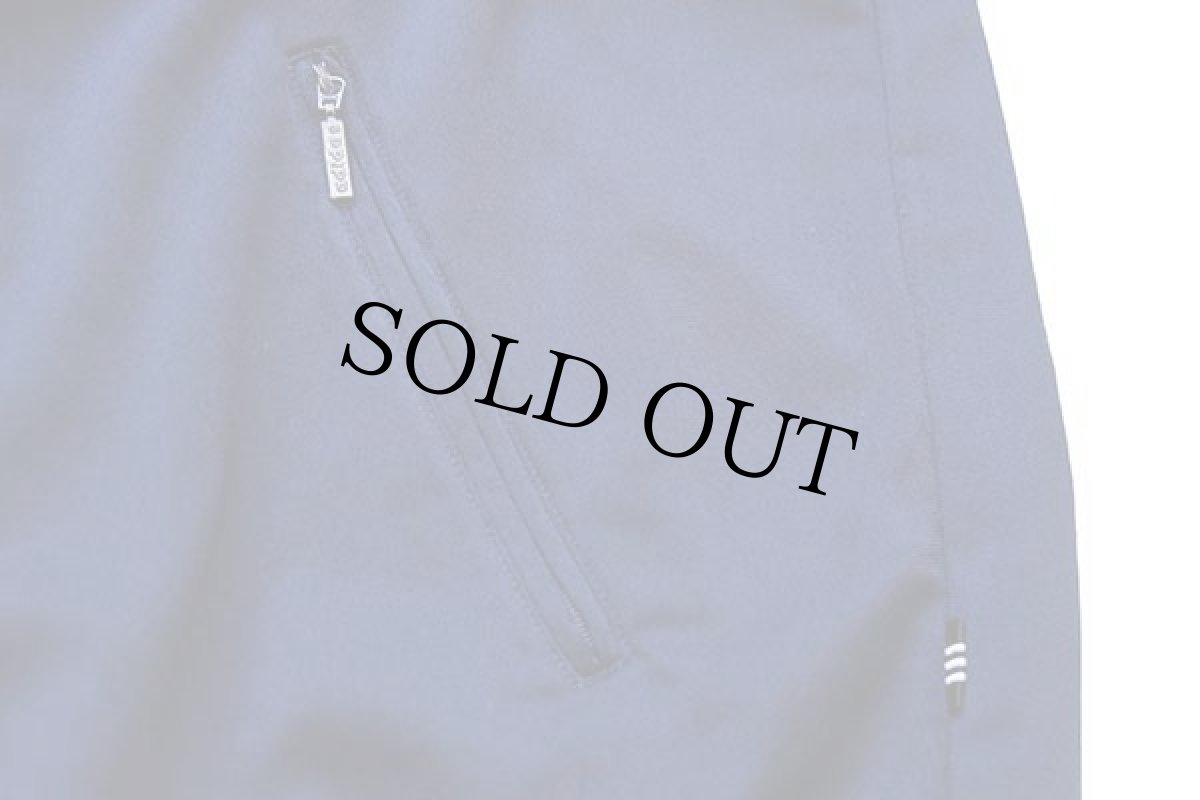 画像5: adidasアディダス トレフォイル ロゴ刺繍 トラックジャケット 紺×白 S★ジャージ (5)