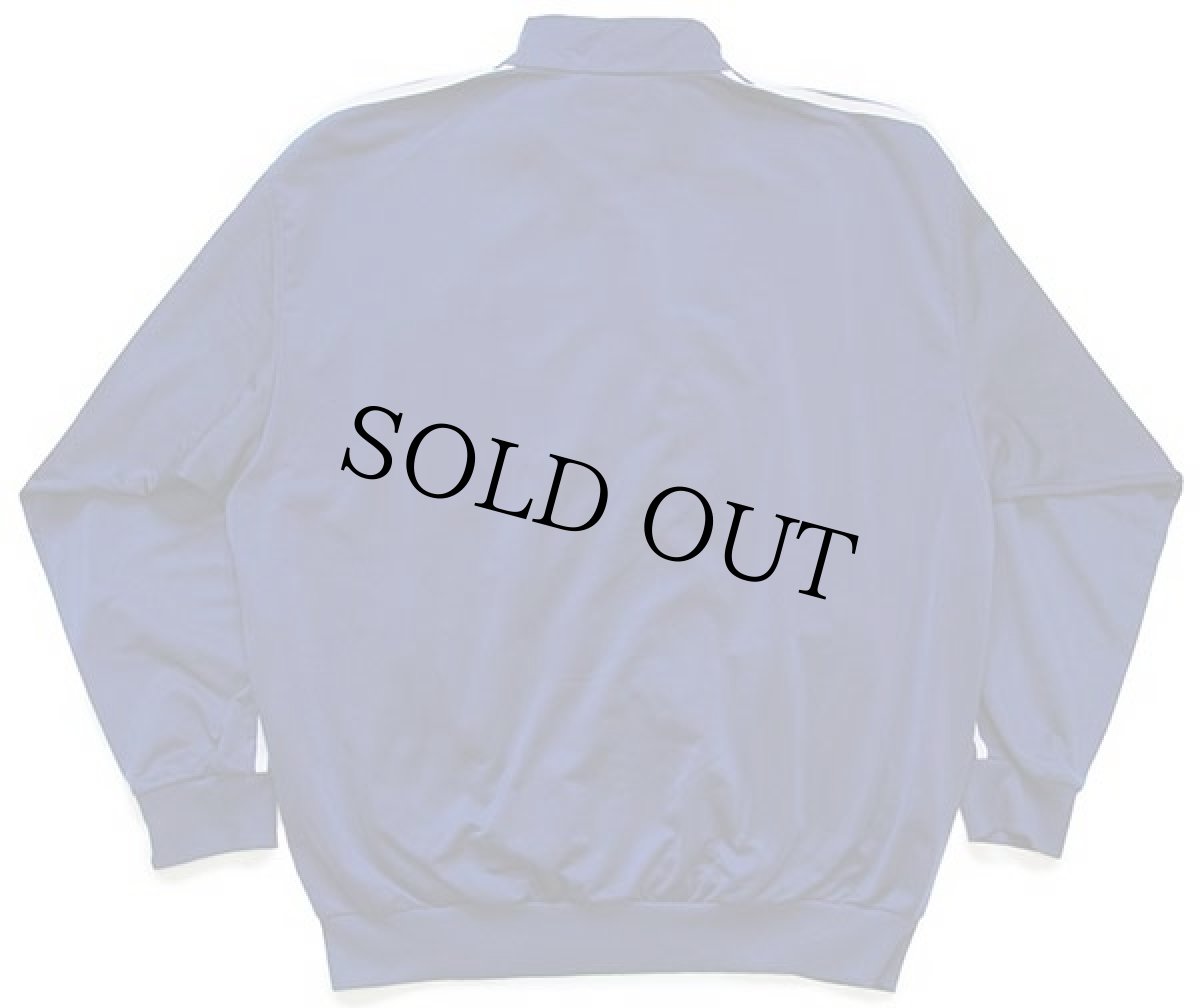 画像2: 90s adidasアディダス トレフォイル ロゴ刺繍 トラックジャケット 紺×白 L★ジャージ (2)