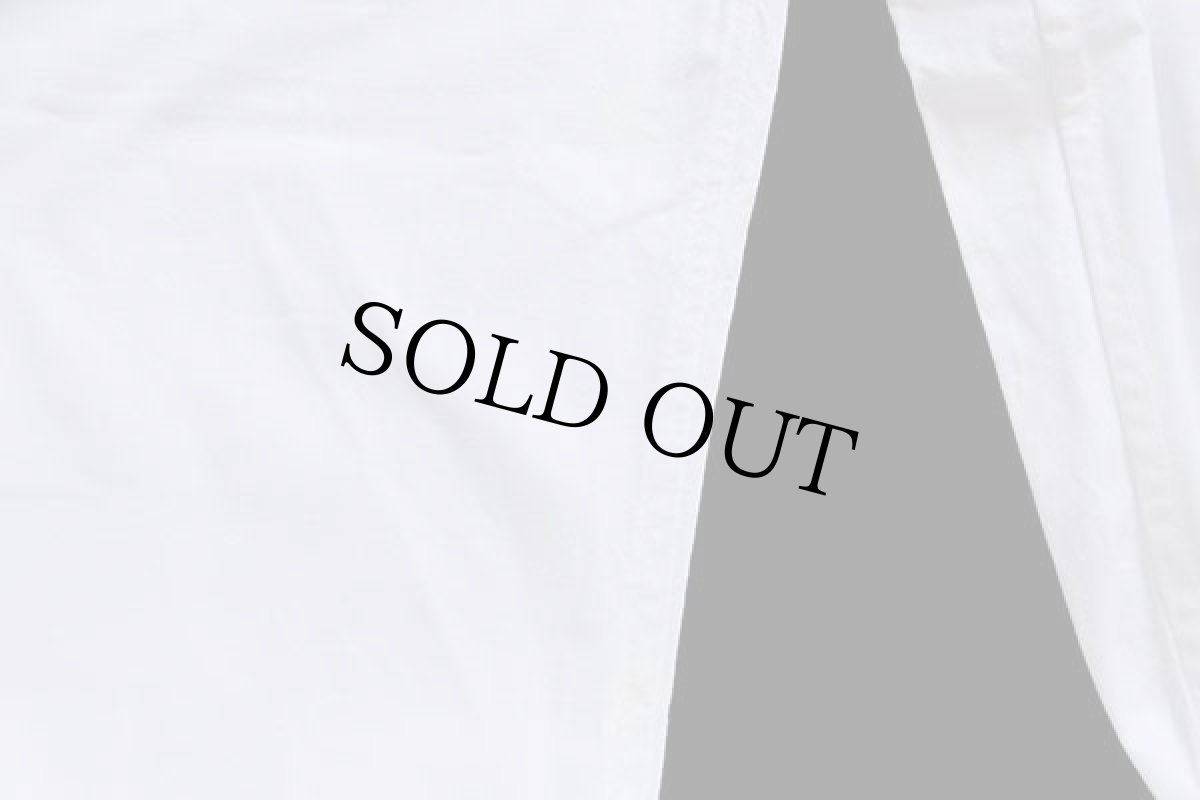 画像8: デッドストック★ビンテージ イタリア軍 コットン スノーカモ オーバーパンツ 白 1 (8)