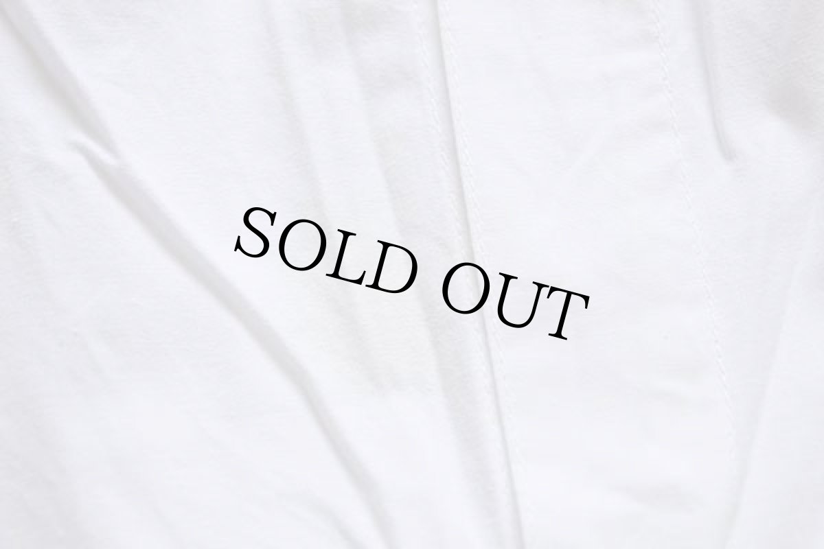 画像9: デッドストック★ビンテージ イタリア軍 コットン スノーカモ オーバーパンツ 白 1 (9)