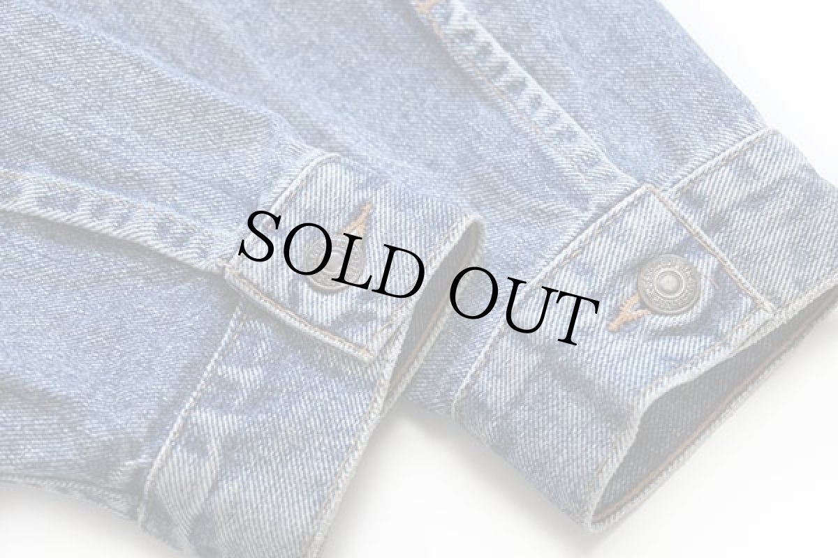 画像6: 90s メキシコ製 Levi'sリーバイス 70598 デカパッチ デニムジャケット 4ポケット M (6)