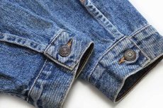 画像6: 90s メキシコ製 Levi'sリーバイス 70598 デカパッチ デニムジャケット 4ポケット M (6)