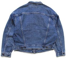 画像2: 90s メキシコ製 Levi'sリーバイス 70598 デカパッチ デニムジャケット 4ポケット M (2)