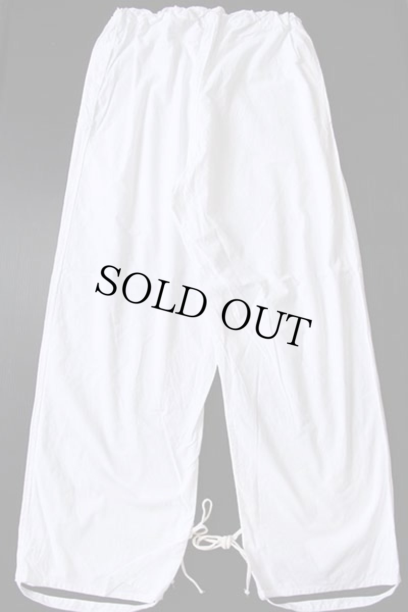 画像3: デッドストック★ビンテージ イタリア軍 コットン スノーカモ オーバーパンツ 白 2 (3)