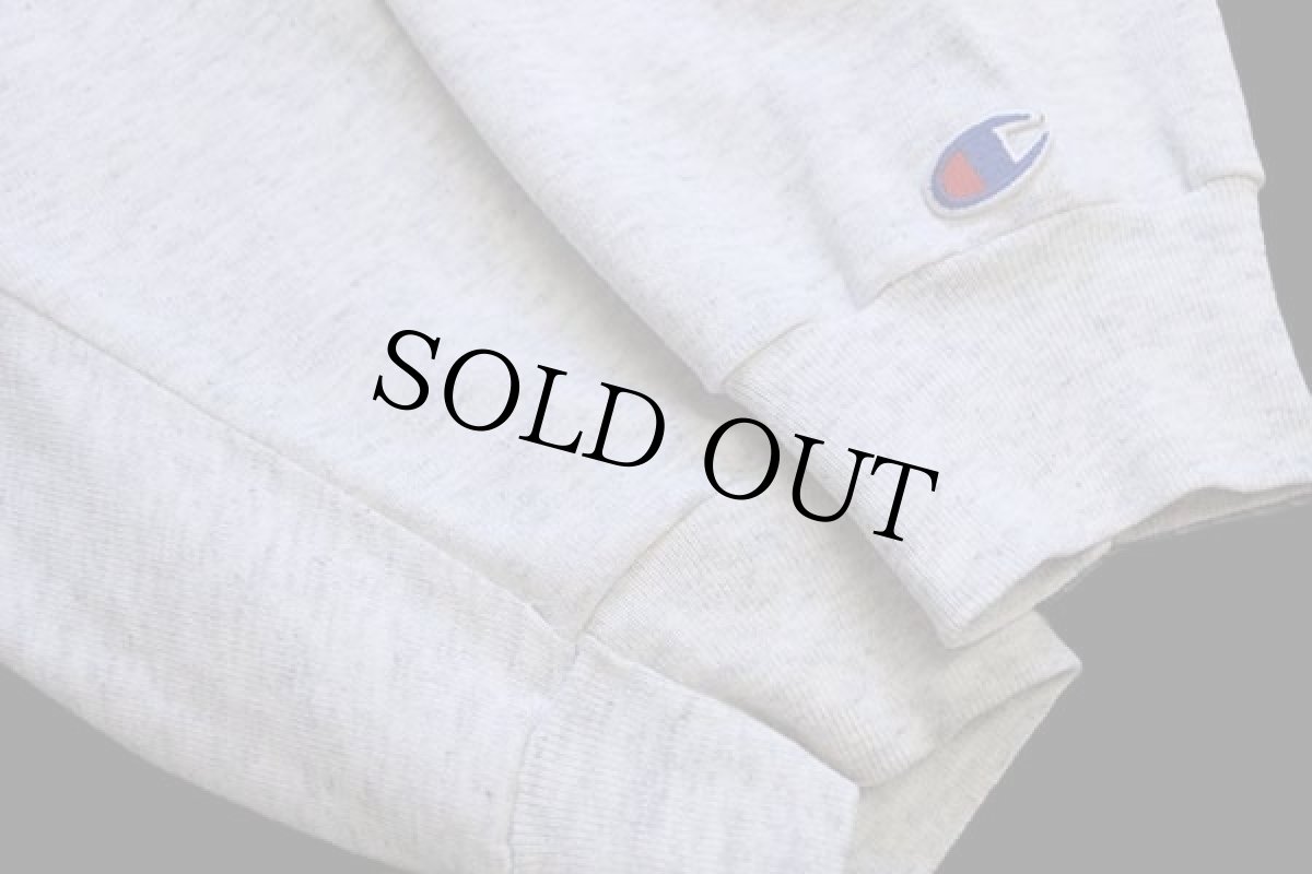 画像6: 90s USA製 Championチャンピオン LEHIGH UNIVERSITY カットソー パーカー 杢ライトグレー L (6)