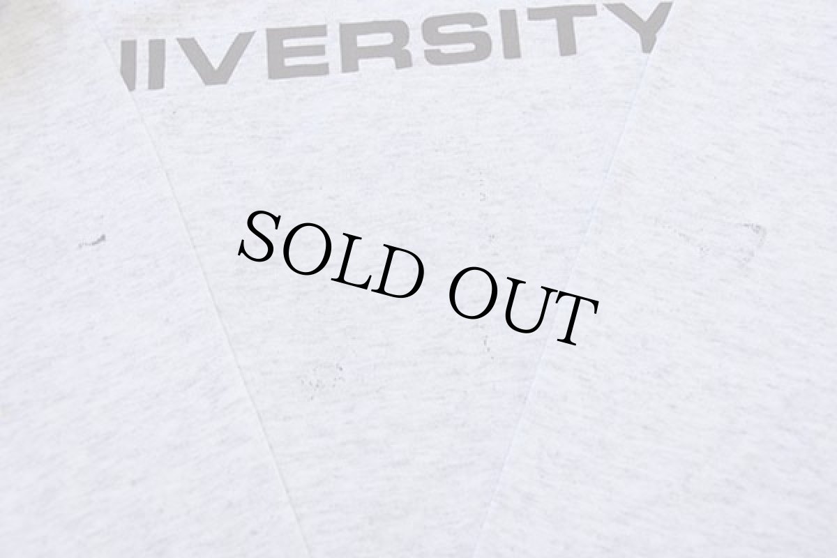 画像7: 90s USA製 Championチャンピオン LEHIGH UNIVERSITY カットソー パーカー 杢ライトグレー L (7)