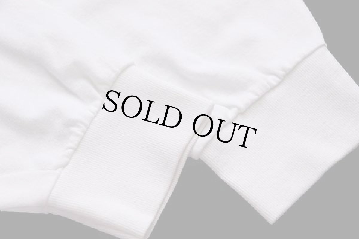 画像5: 90s USA製 Gatorade ロゴ刺繍 モックネック 長袖Tシャツ 白 XL (5)