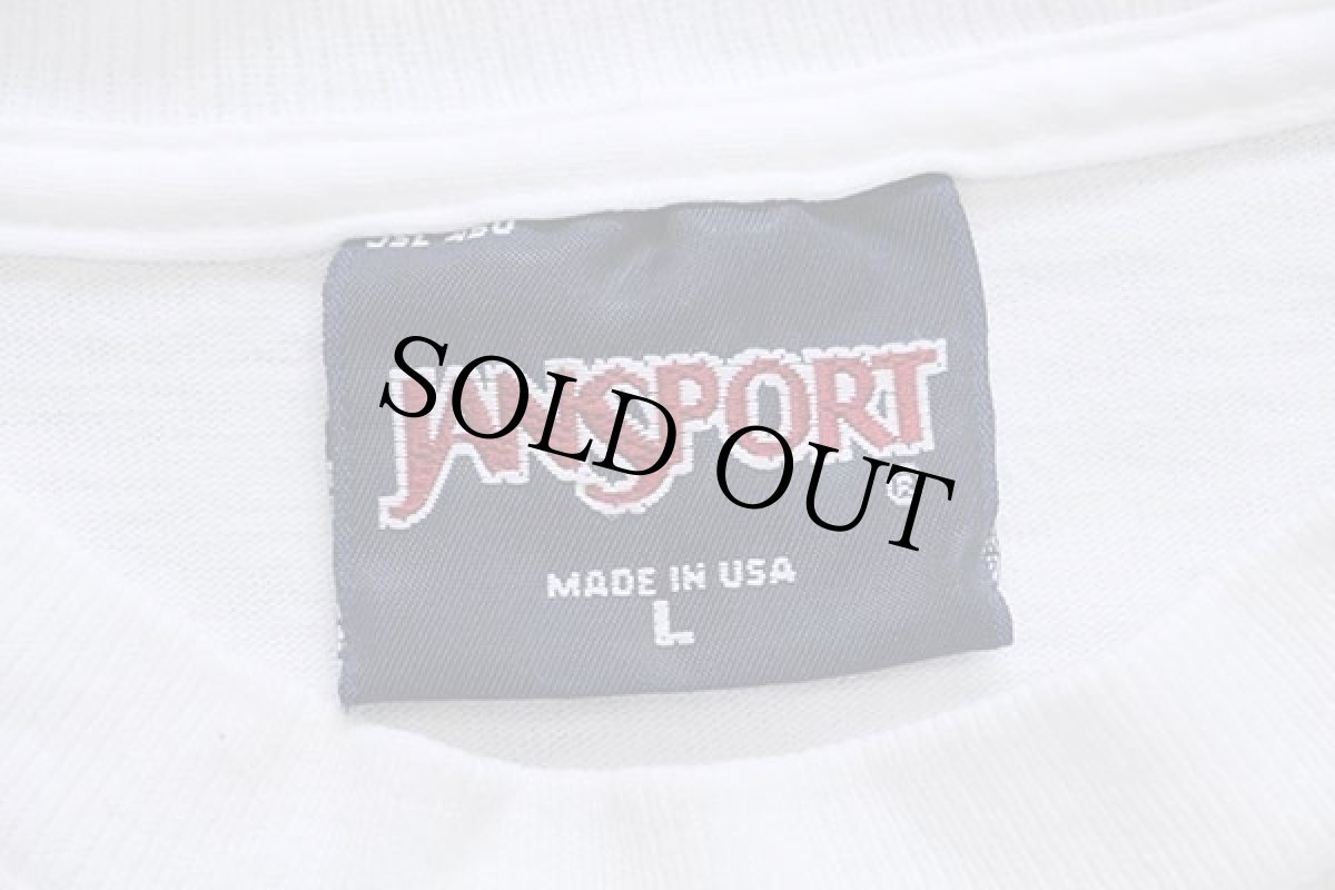 画像4: 90s USA製 JANSPORTジャンスポーツ UCLA BRUINS コットン 長袖Tシャツ 白 L (4)