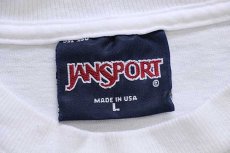 画像4: 90s USA製 JANSPORTジャンスポーツ UCLA BRUINS コットン 長袖Tシャツ 白 L (4)
