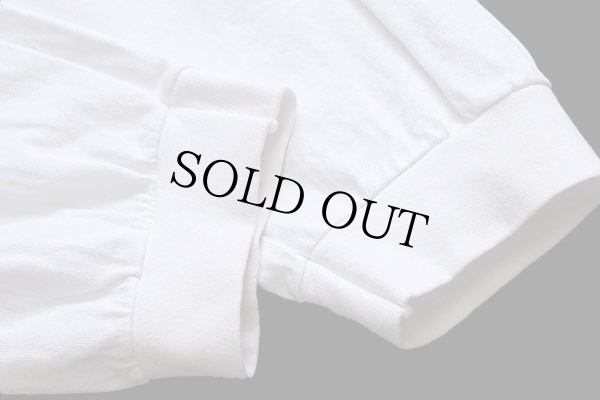 画像6: 90s USA製 NIKEナイキ ワンポイント タートルネック コットン カットソー 白 XL (6)