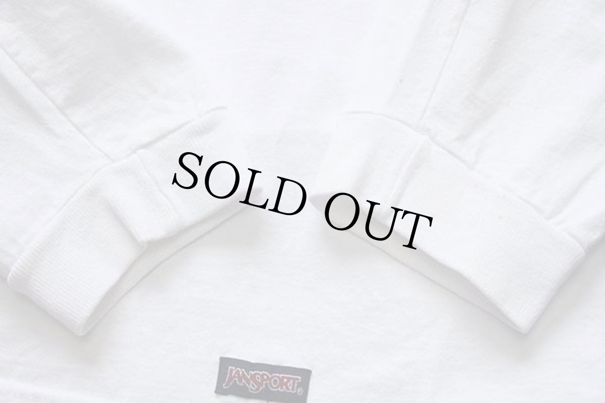 画像5: 90s USA製 JANSPORTジャンスポーツ UCLA BRUINS コットン 長袖Tシャツ 白 L (5)