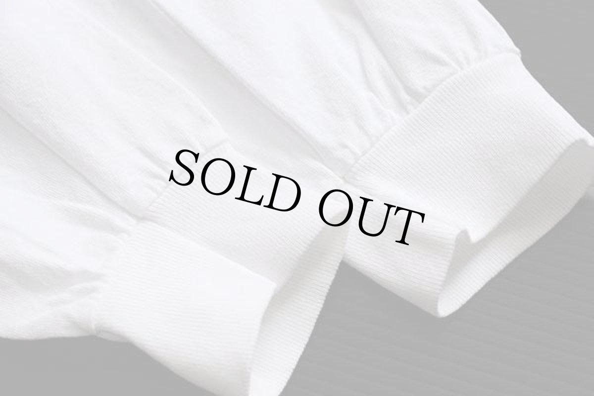 画像6: 00s HERSHEY'Sハーシーズ チョコレート ロゴ コットン 長袖Tシャツ 白 XL (6)