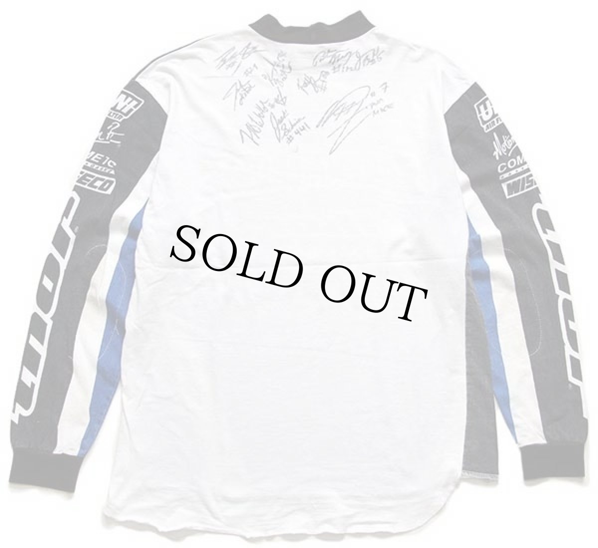 画像2: 90s USA製 Thor モトクロス コットン レーシングシャツ L (2)