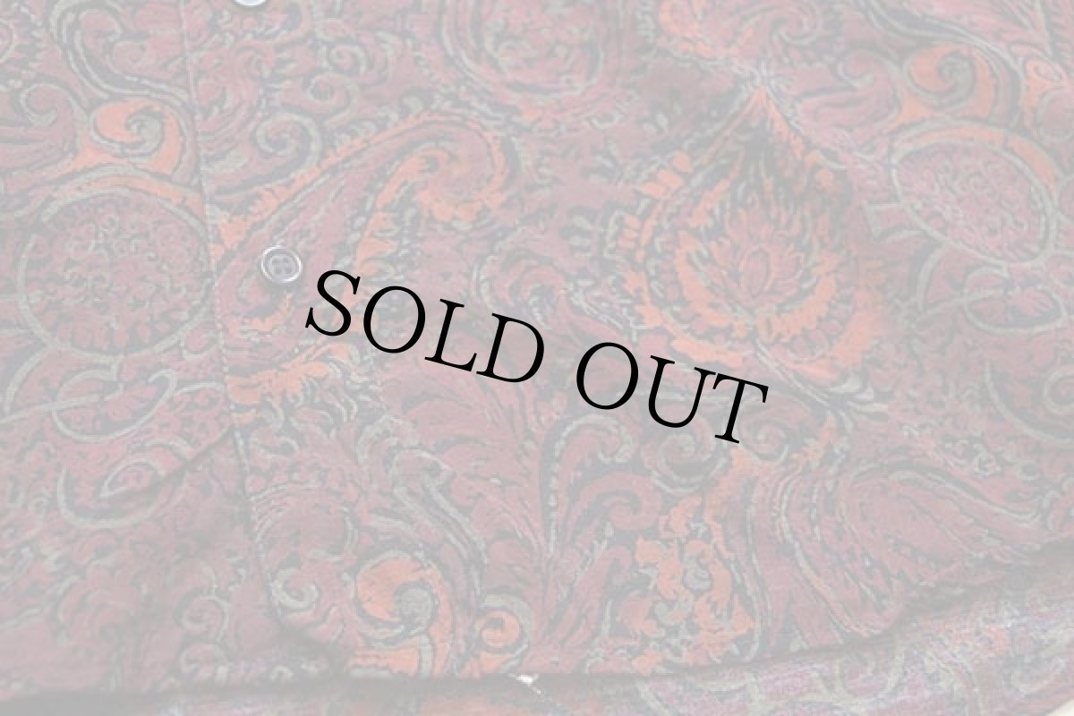 画像5: 80s イタリア製 GP.BELLINI ペイズリー柄 レーヨンシャツ (5)