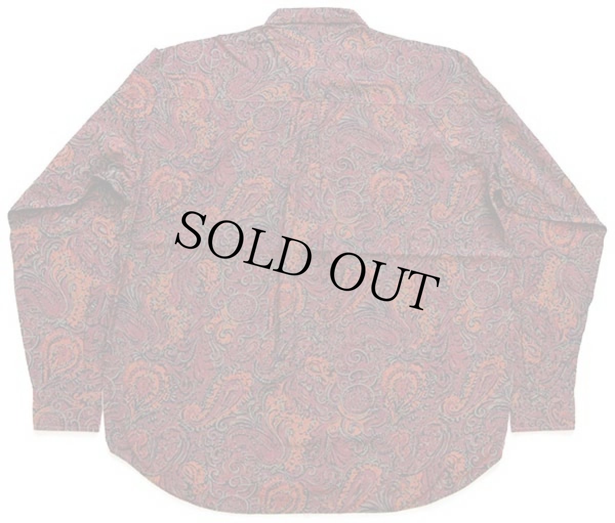 画像2: 80s イタリア製 GP.BELLINI ペイズリー柄 レーヨンシャツ (2)