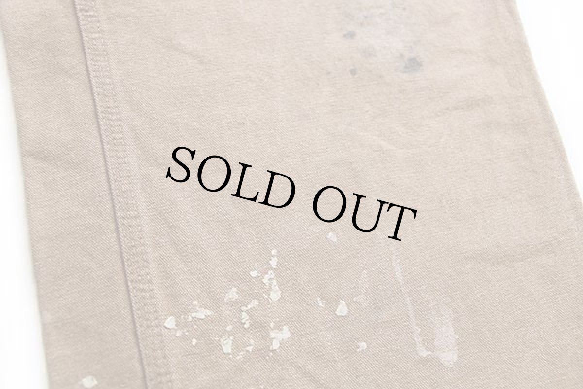 画像7: メキシコ製 carharttカーハート ダック地 ペインターパンツ ペンキ飛び 茶 w34 L32 (7)