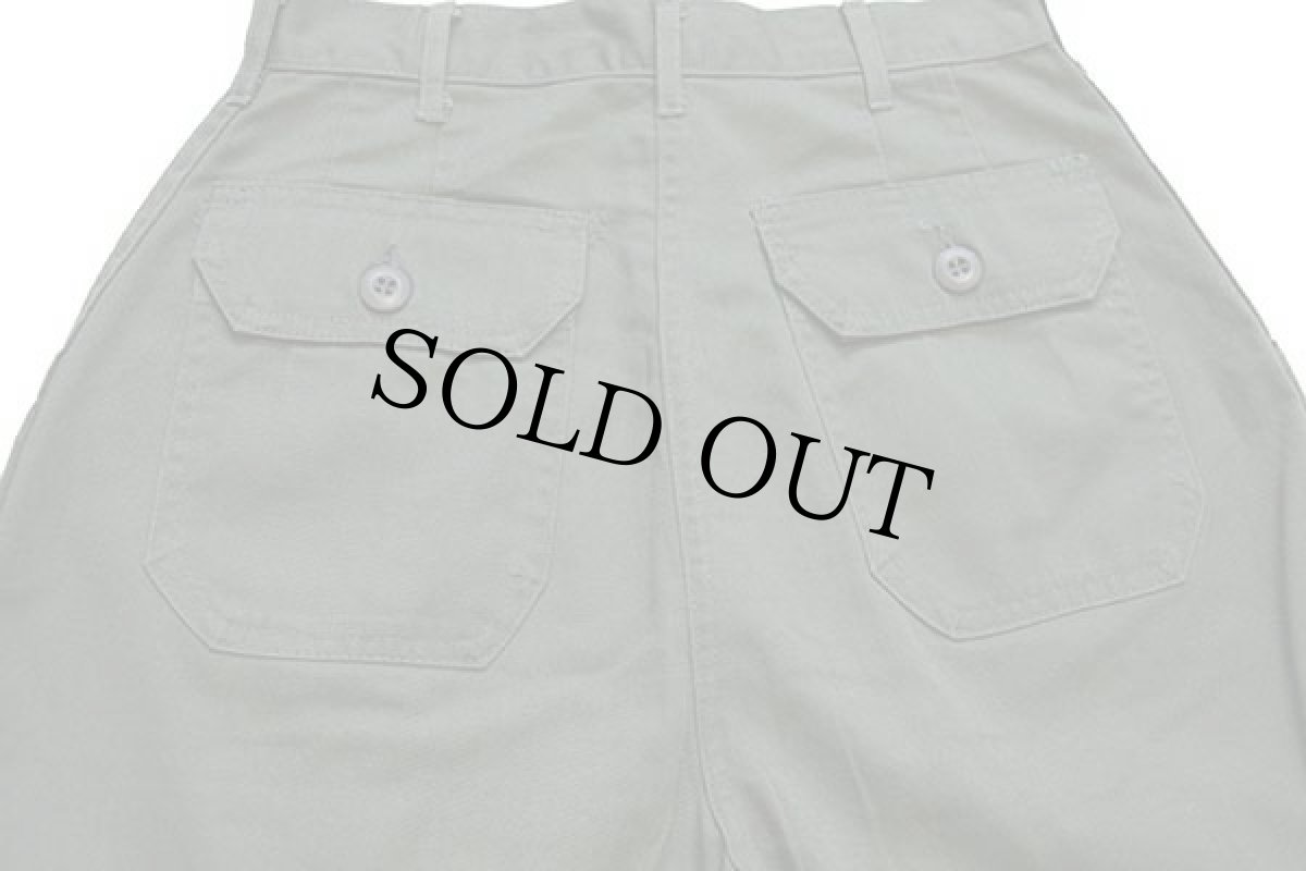 画像5: 70s 米軍 U.S.ARMY ユーティリティ ベイカーパンツ オリーブグリーン 14L32 (5)