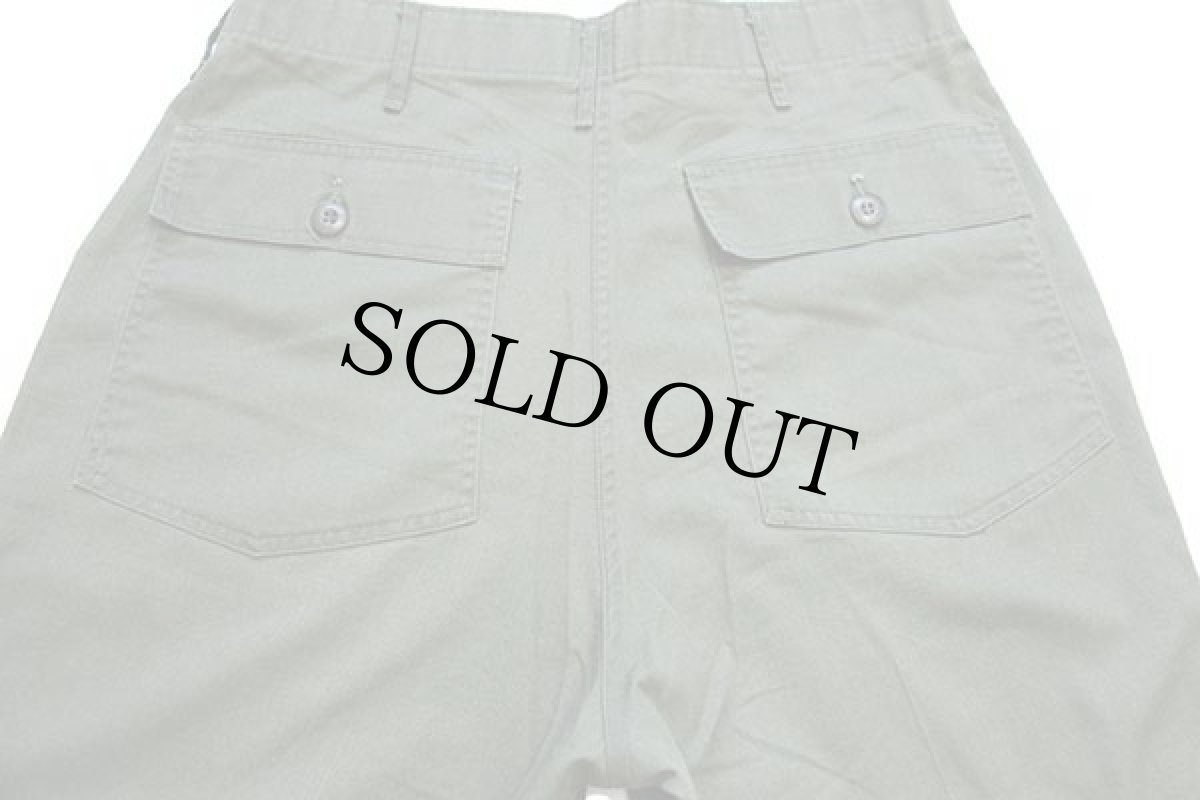 画像5: 70s 米軍 U.S.ARMY ユーティリティ ベイカーパンツ オリーブグリーン w36 (5)