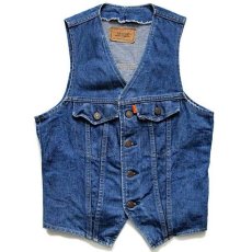 画像1: 80s Levi'sリーバイス 60670 デニムベスト M (1)