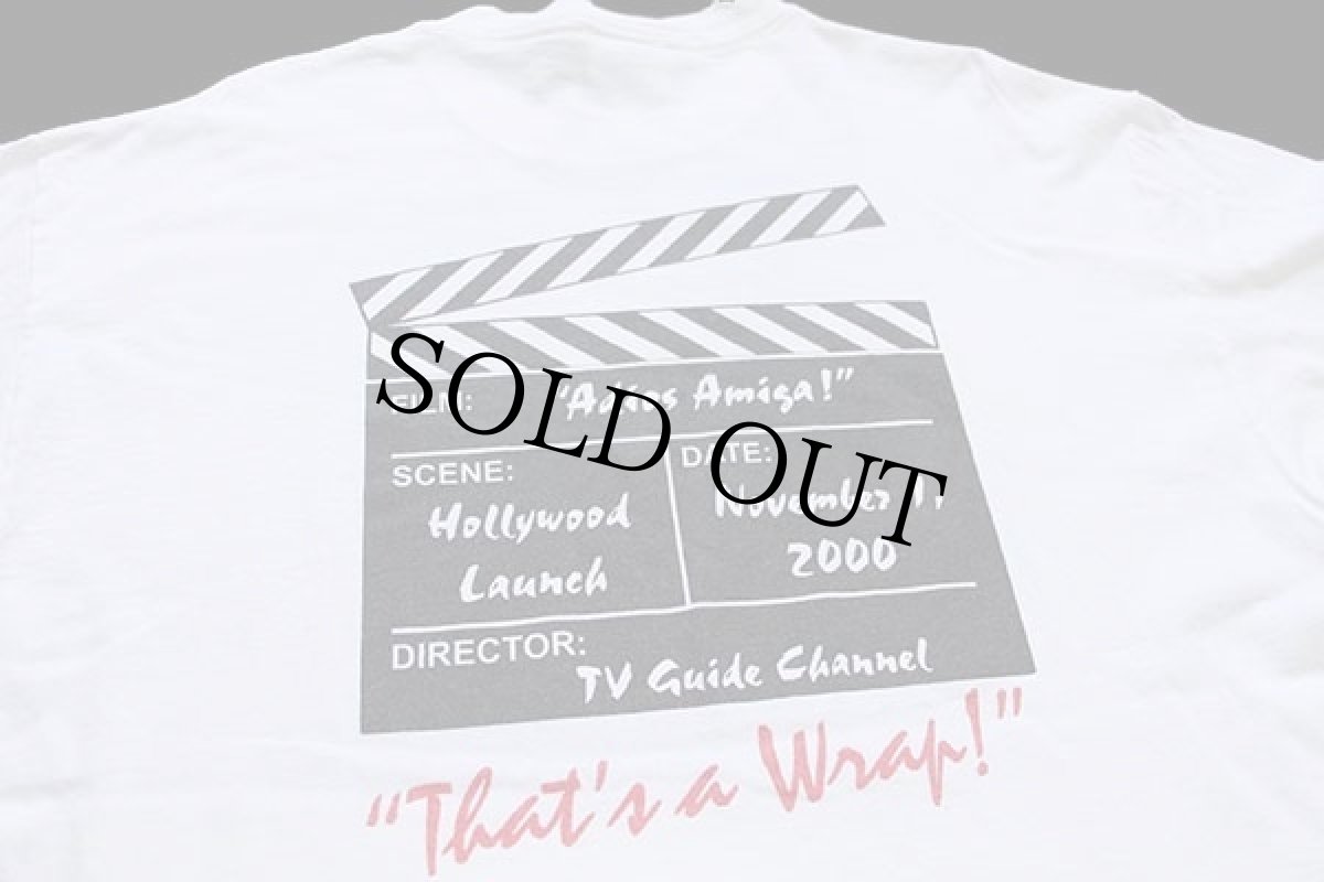 画像4: 00s TV GUIDE CHANNEL コットン 長袖Tシャツ 白 L (4)