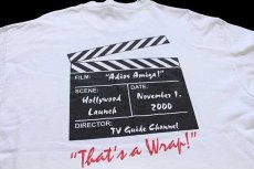 画像4: 00s TV GUIDE CHANNEL コットン 長袖Tシャツ 白 L (4)