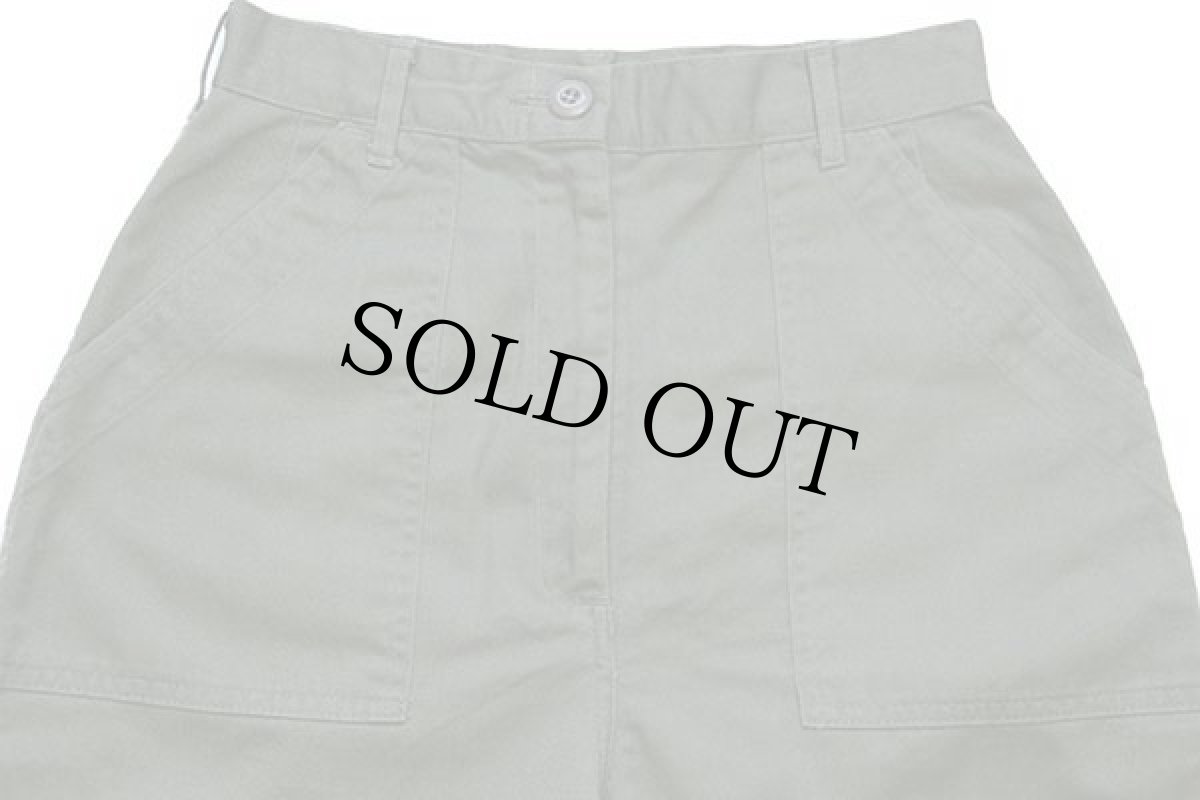 画像4: 70s 米軍 U.S.ARMY ユーティリティ ベイカーパンツ オリーブグリーン 14L32 (4)